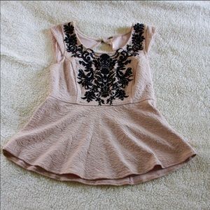 Free People Blush Blouse